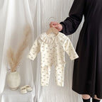 Spring and Autumn Baby Kids Girls Casual Floral Top and Pants Clothing